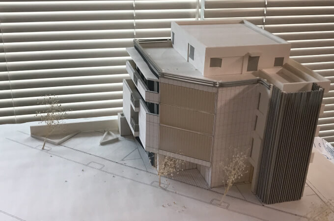 3Dの建築モデル