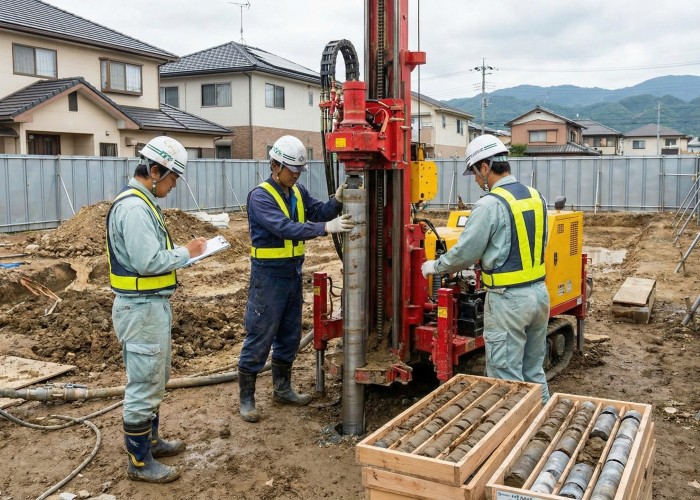 地盤調査のイメージ