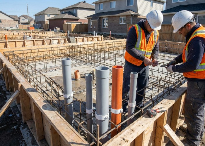 スリーブ工事のイメージ