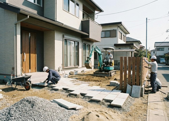 外構工事のイメージ