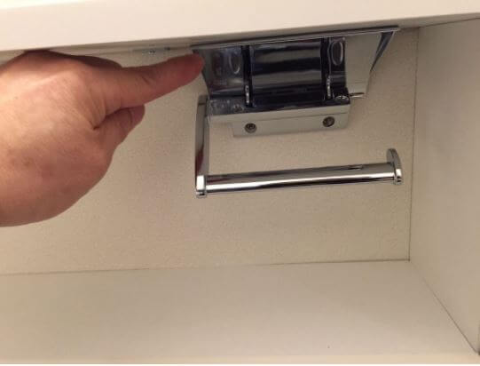 トイレットペーパーが入らないペーパーホルダー