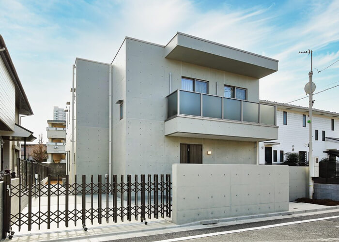 似鳥工務店が手掛けた新築住宅の外観